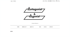 Desktop Screenshot of antagonist.jp